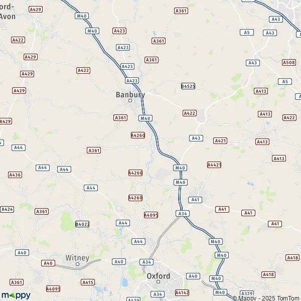 Map Bicester map of Bicester (OX26 6) and practical information